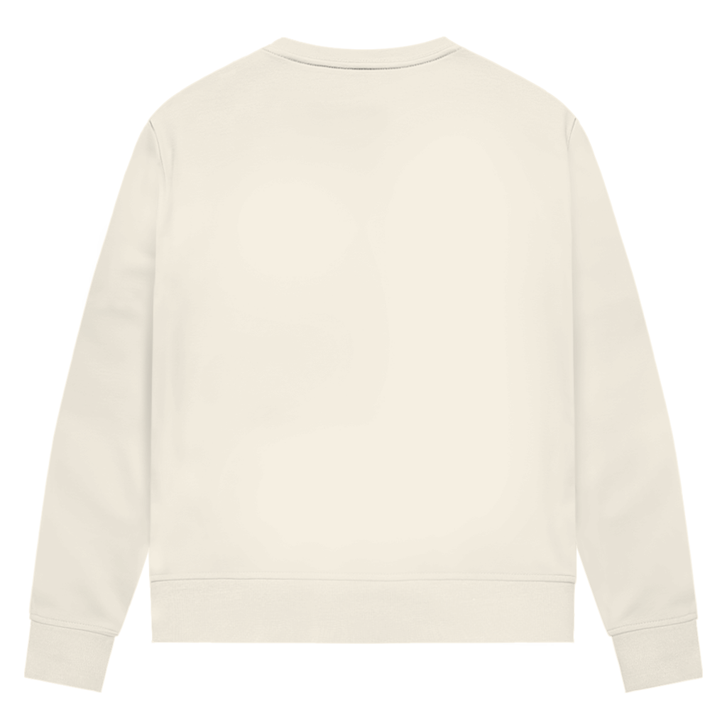 Damen Premium Bio Sweatshirt – „Du bist die Stille, die ich nicht erklären kann" | Wortmelodie Moments – aus Baumwolle – Bild 4