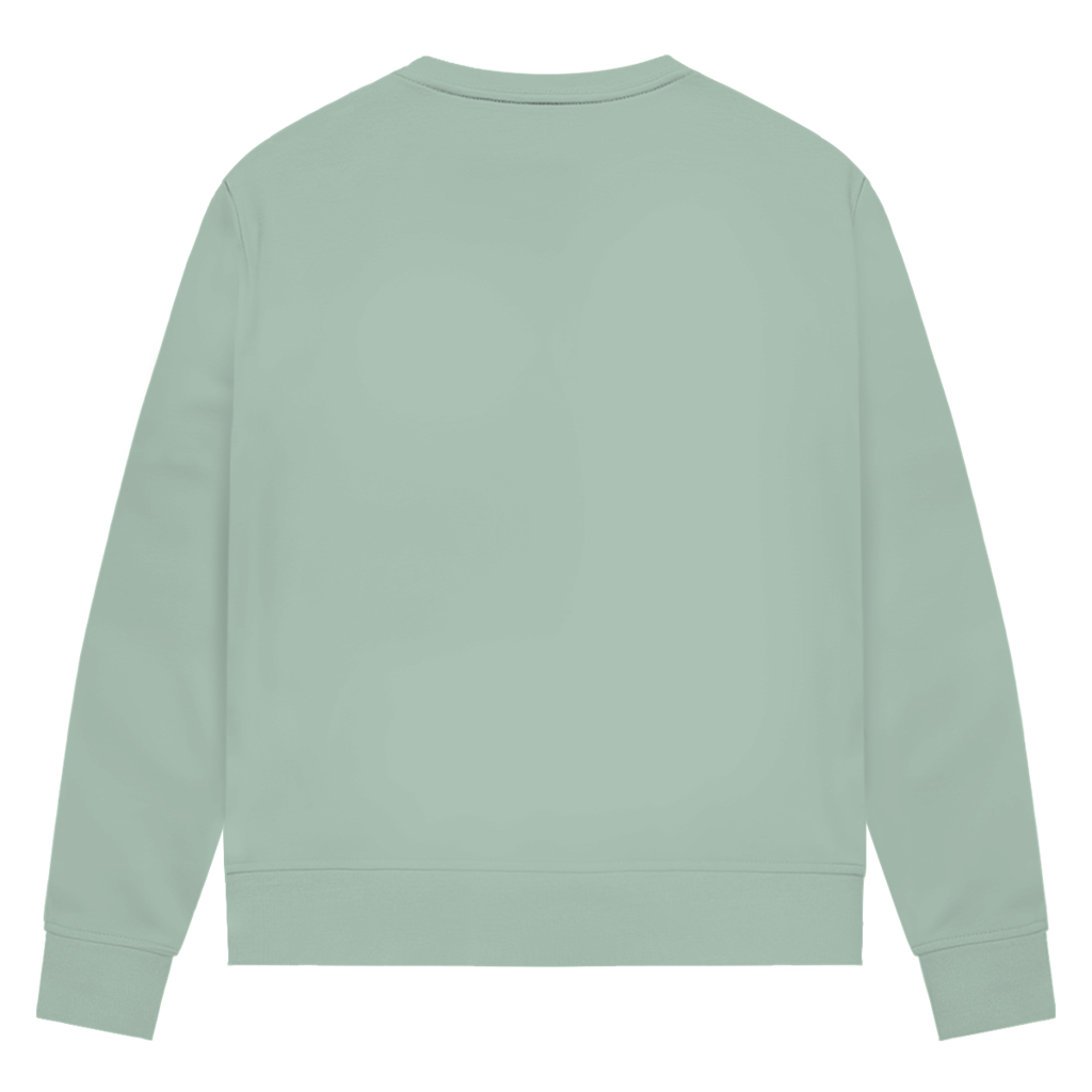 Damen Premium Bio Sweatshirt – „Du bist die Stille, die ich nicht erklären kann" | Wortmelodie Moments – aus Baumwolle – Bild 6