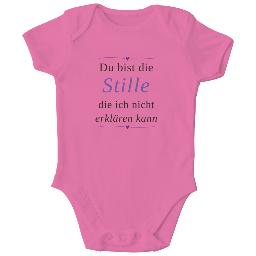 Kinder Bio Body – „Du bist die Stille, die ich nicht erklären kann" | Wortmelodie Moments – aus Baumwolle – Bild 3