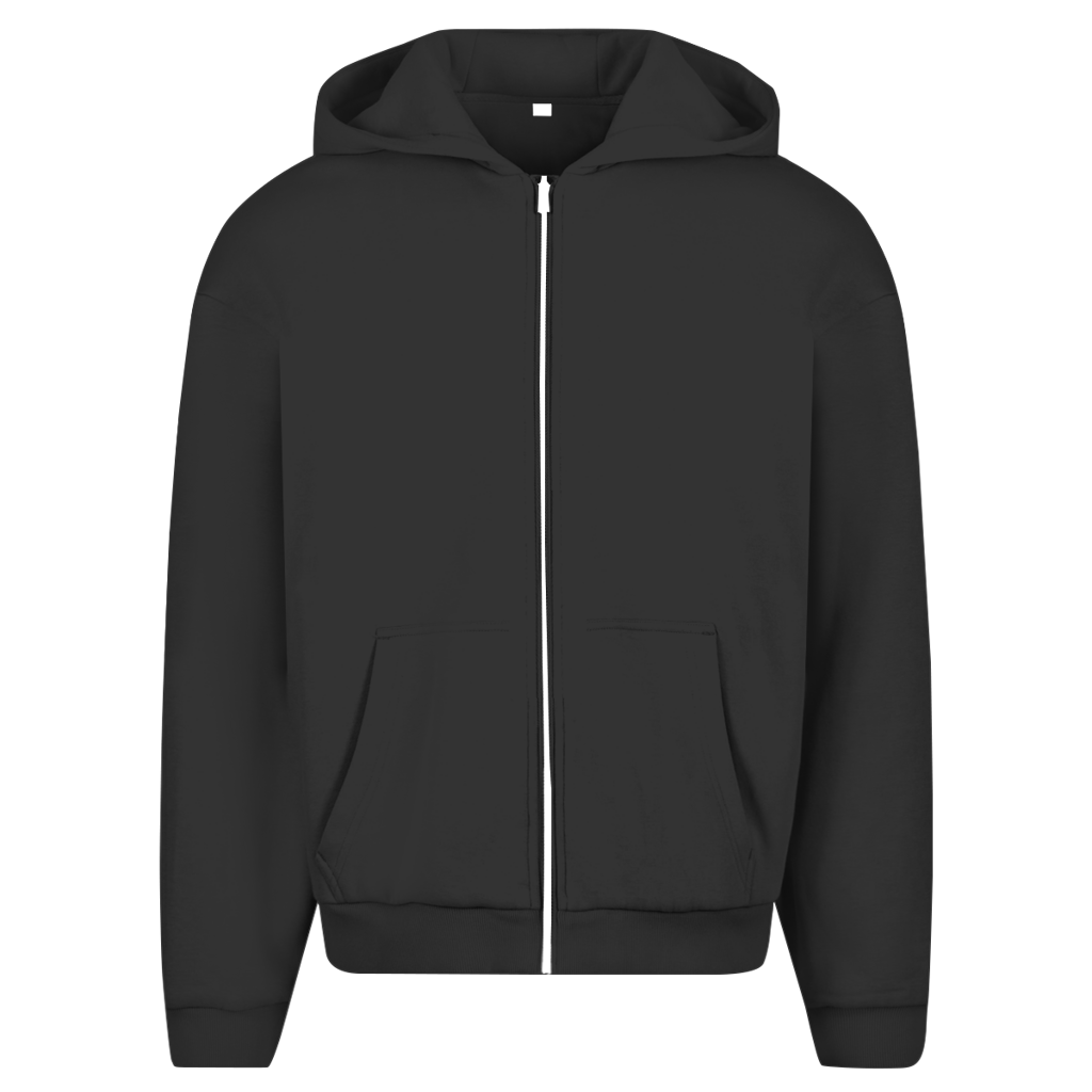 Herren Oversize Zipper Hoodie Mit dir wird jeder Stellplatz zum Lieblingsort
