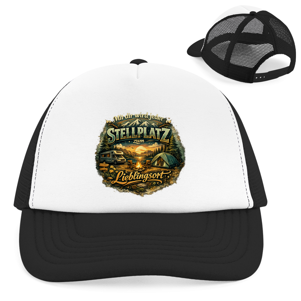 Retro Trucker Cap Mit dir wird jeder Stellplatz zum Lieblingsort