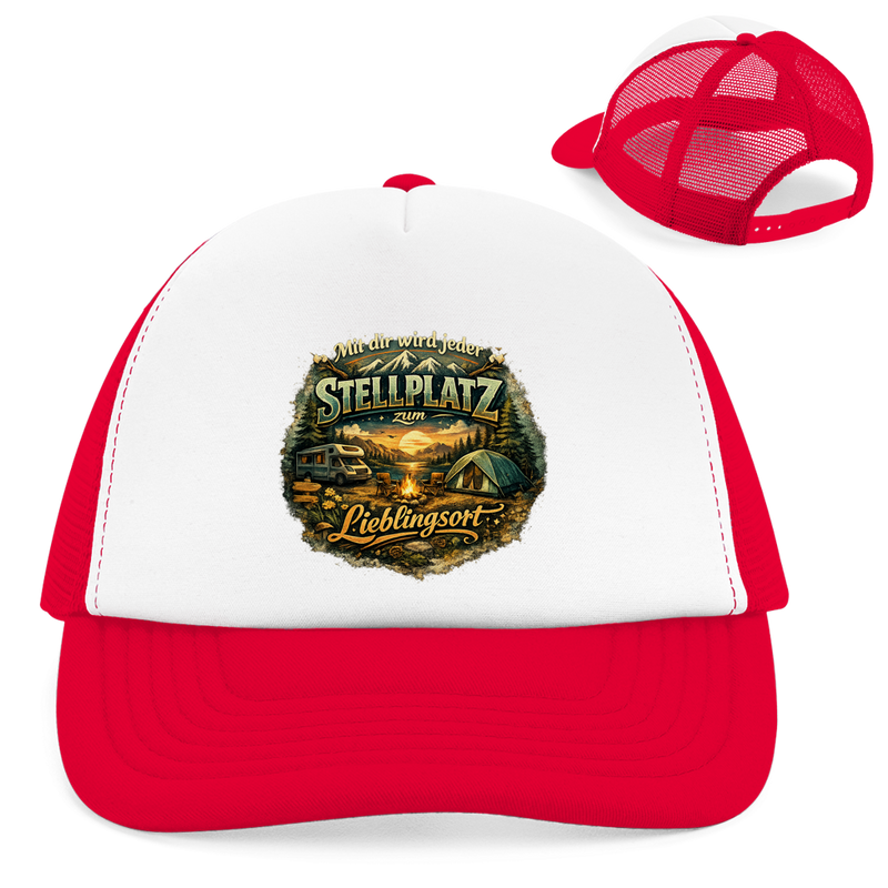 Camper-Retro-Trucker-Cap – Mit dir wird jeder Stellplatz zum Lieblingsort