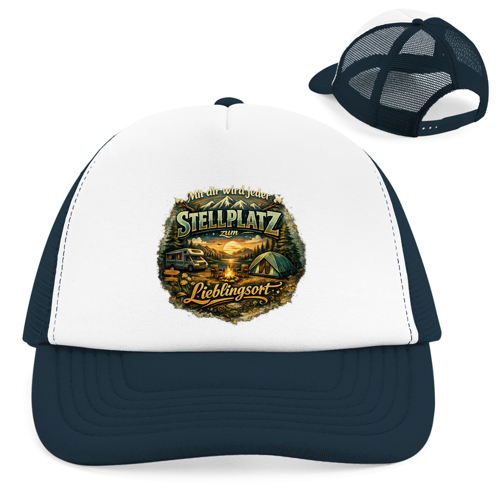 Retro Trucker Cap Mit dir wird jeder Stellplatz zum Lieblingsort