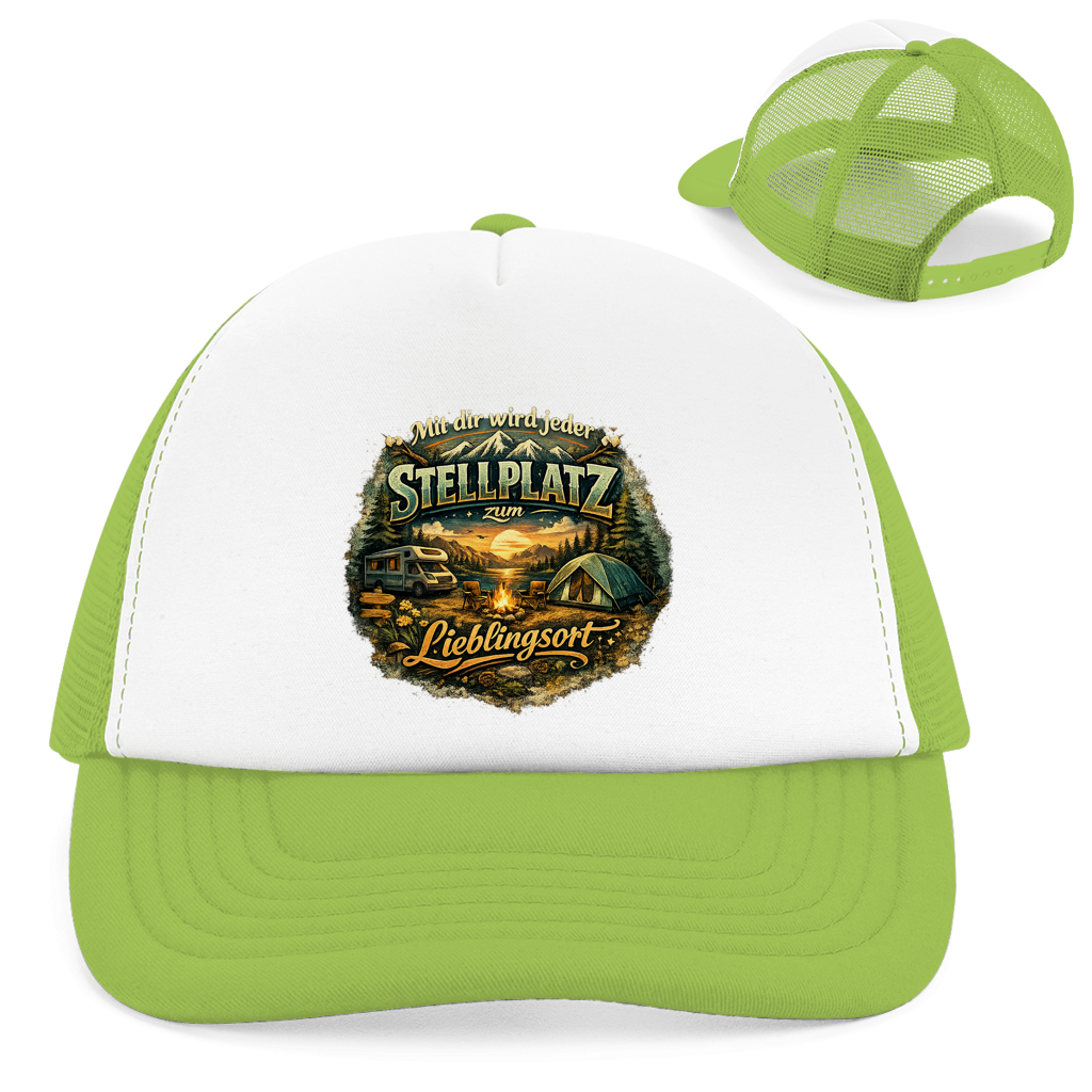 Retro Trucker Cap Mit dir wird jeder Stellplatz zum Lieblingsort