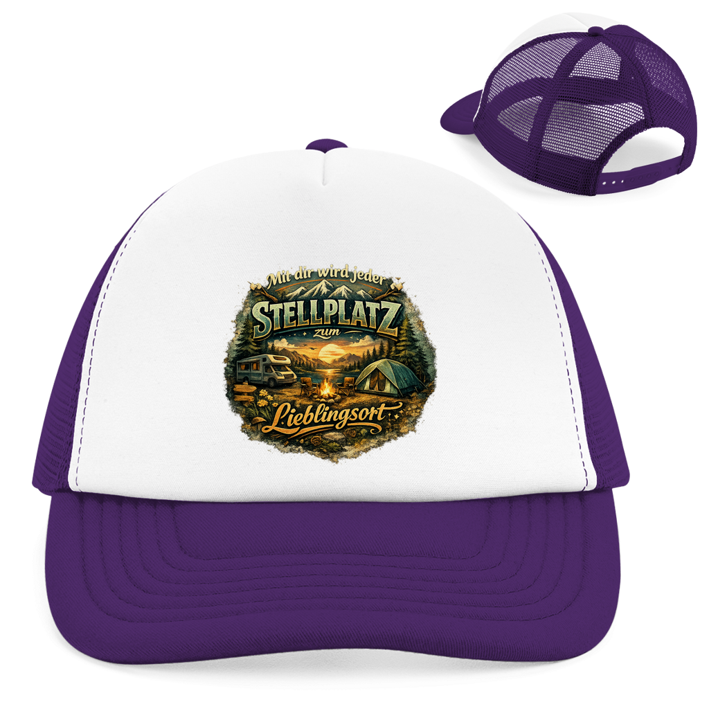 Retro Trucker Cap Mit dir wird jeder Stellplatz zum Lieblingsort