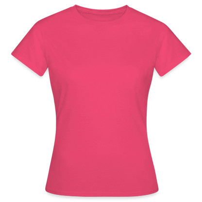 Damen T-Shirt Baumwolle – bequemes Basic Shirt für Alltag & Freizeit | leicht figurbetont | Wortmelodie Moments - Azalea