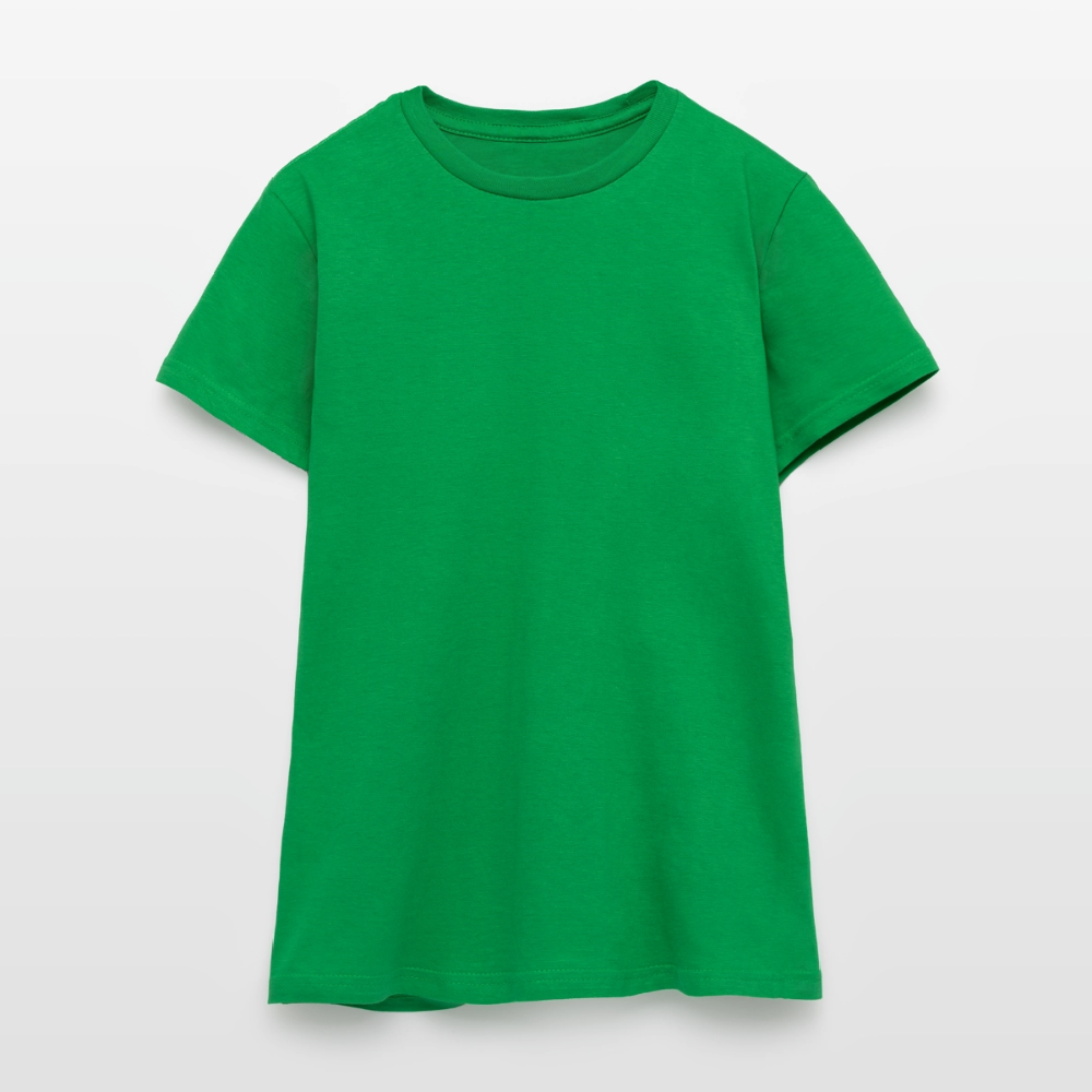 Damen T-Shirt Baumwolle – bequemes Basic Shirt für Alltag & Freizeit | leicht figurbetont | Wortmelodie Moments - Kelly Green