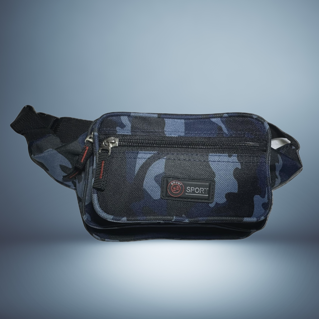 Camouflage Gürteltasche „“ – 4 Fächer & verstellbare... - Produktbild 2