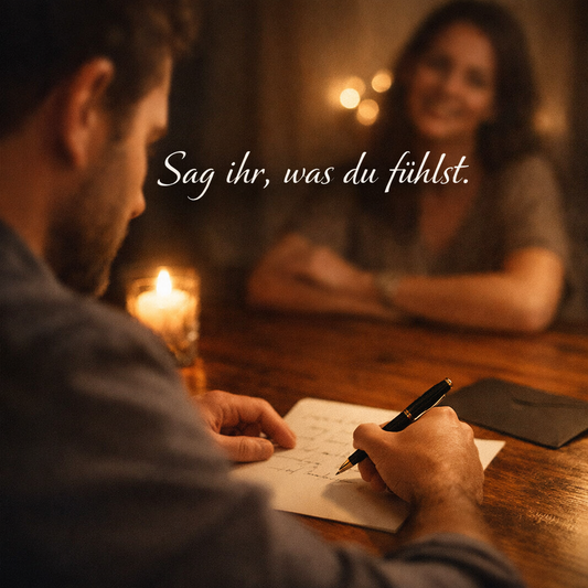 Dein persönlicher Liebesbrief – Worte, die sie nie vergessen wird